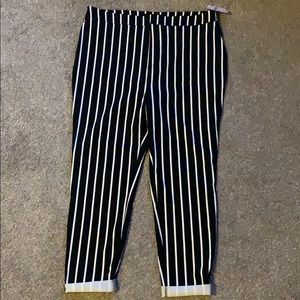 Striped dress pants x Forever 21
